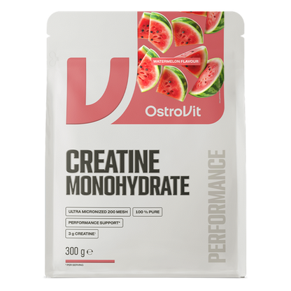 Kreatinmonohydrat | Pulver | 300 g | Wassermelone 🍉 | OstroVit
