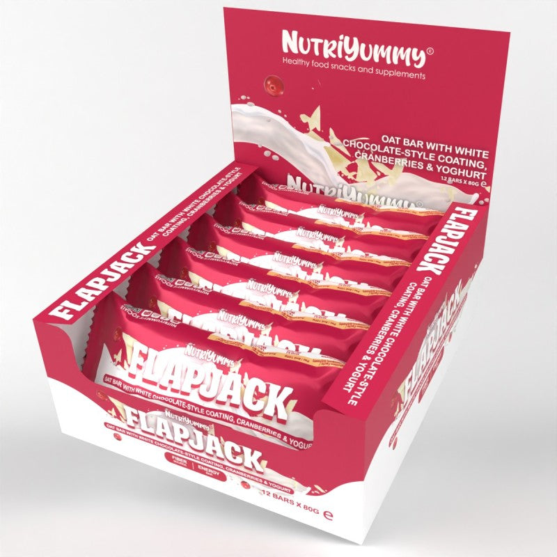 Flapjack White Choco & Cranberry 80 g
