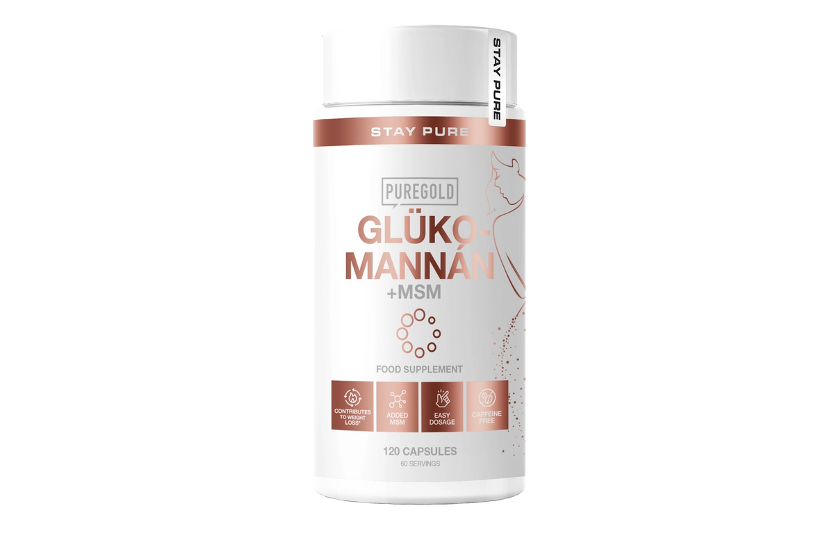 Glucomannan + MSM 120 capsules