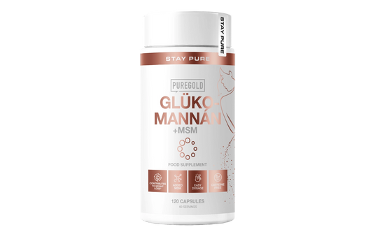 Glucomannan + MSM 120 capsules