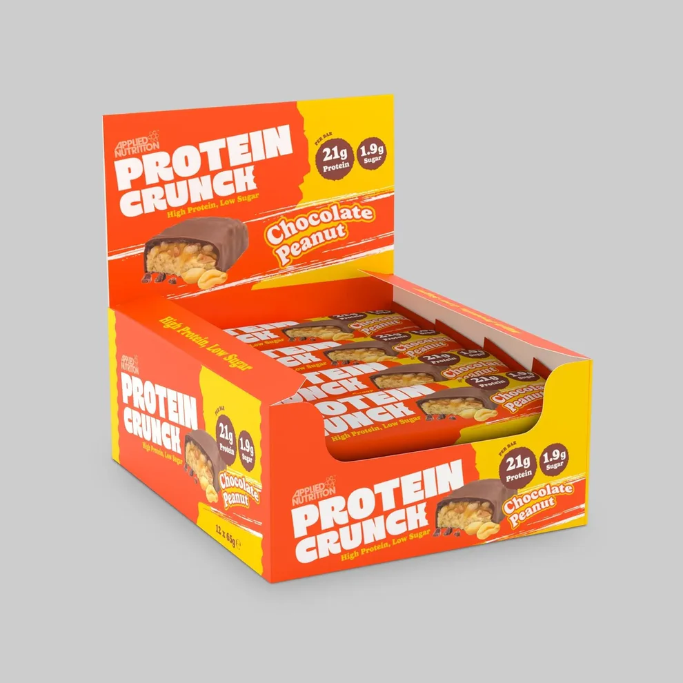 Protein Crunch Bar 62g Milk Chocolate Peanut