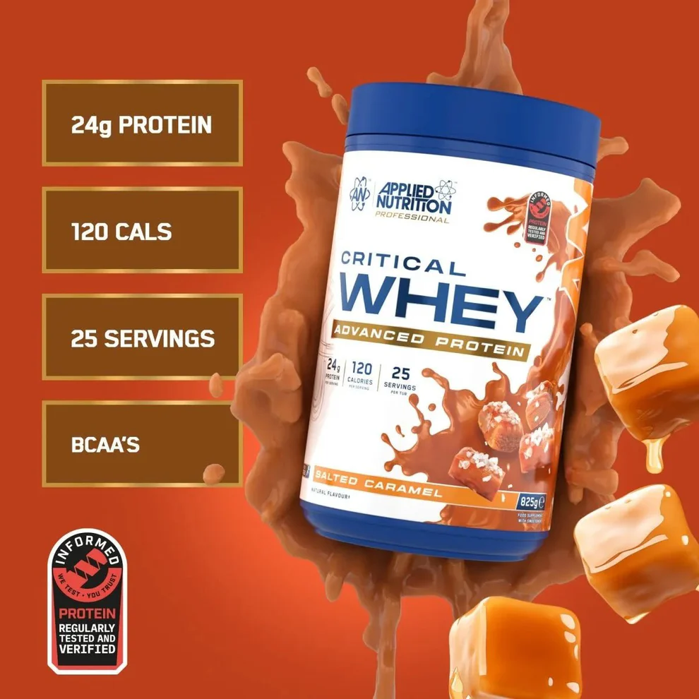 Critical Whey 825g Salted Caramel