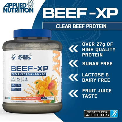 BEEF-XP Beef Protein Isolate 1,8kg Orange Mango