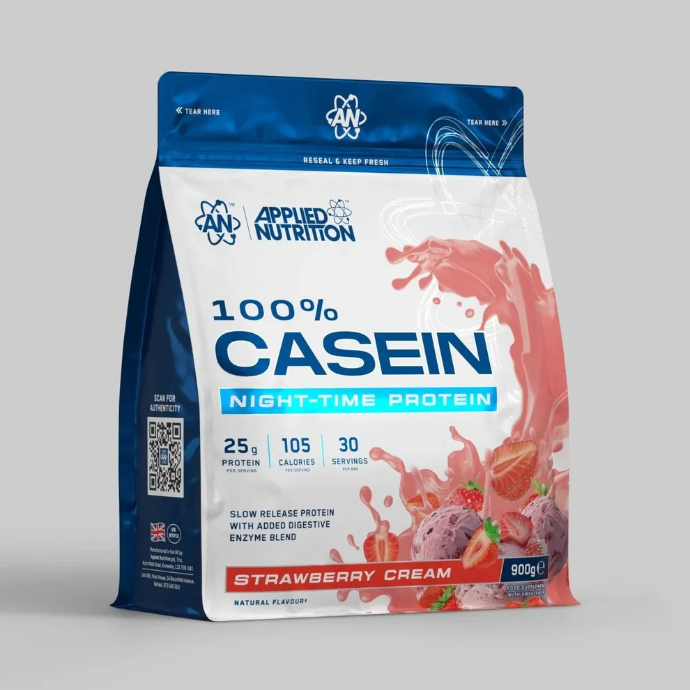 Casein 100% Micellar 900 g Strawberry & Cream