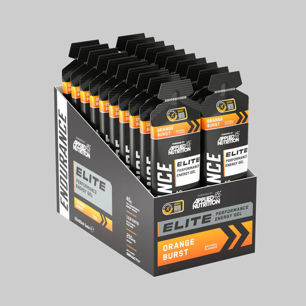 Elite Performance Energy Gel 60ml Orange Burst