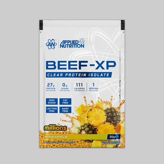 Beef-XP Clear Beef Protein Isolate Sample Sachet 30g Pineapple Millions