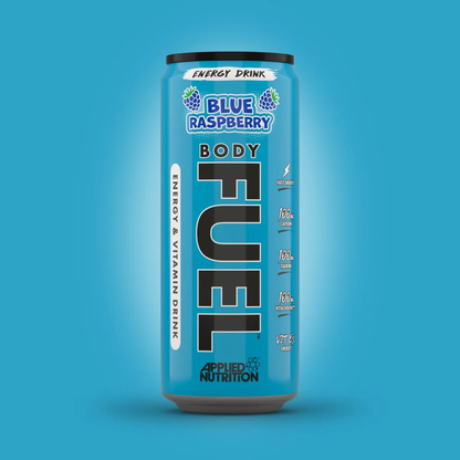 BodyFuel Energy Can 330ml Blue Raspberry