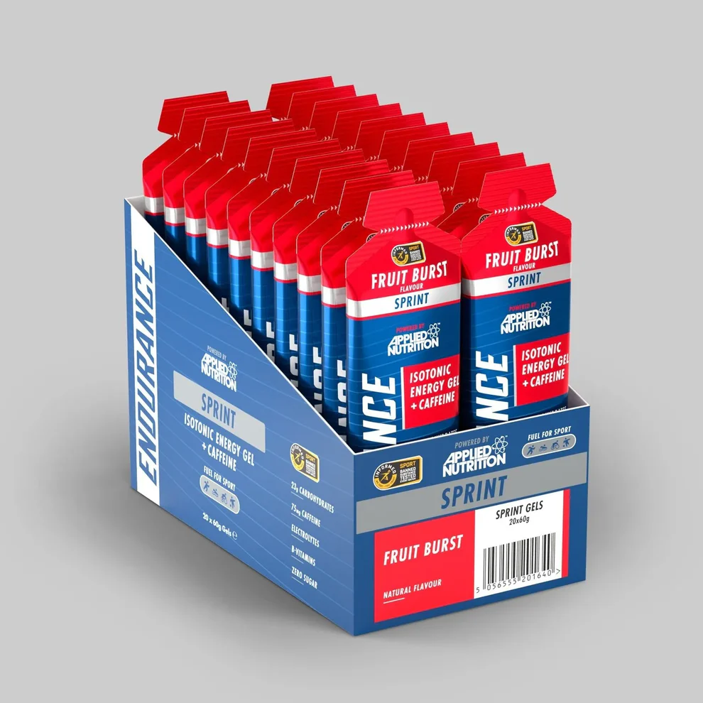 Sprint Isotonic Energy Gel + Caffeine 60g Fruit Burst