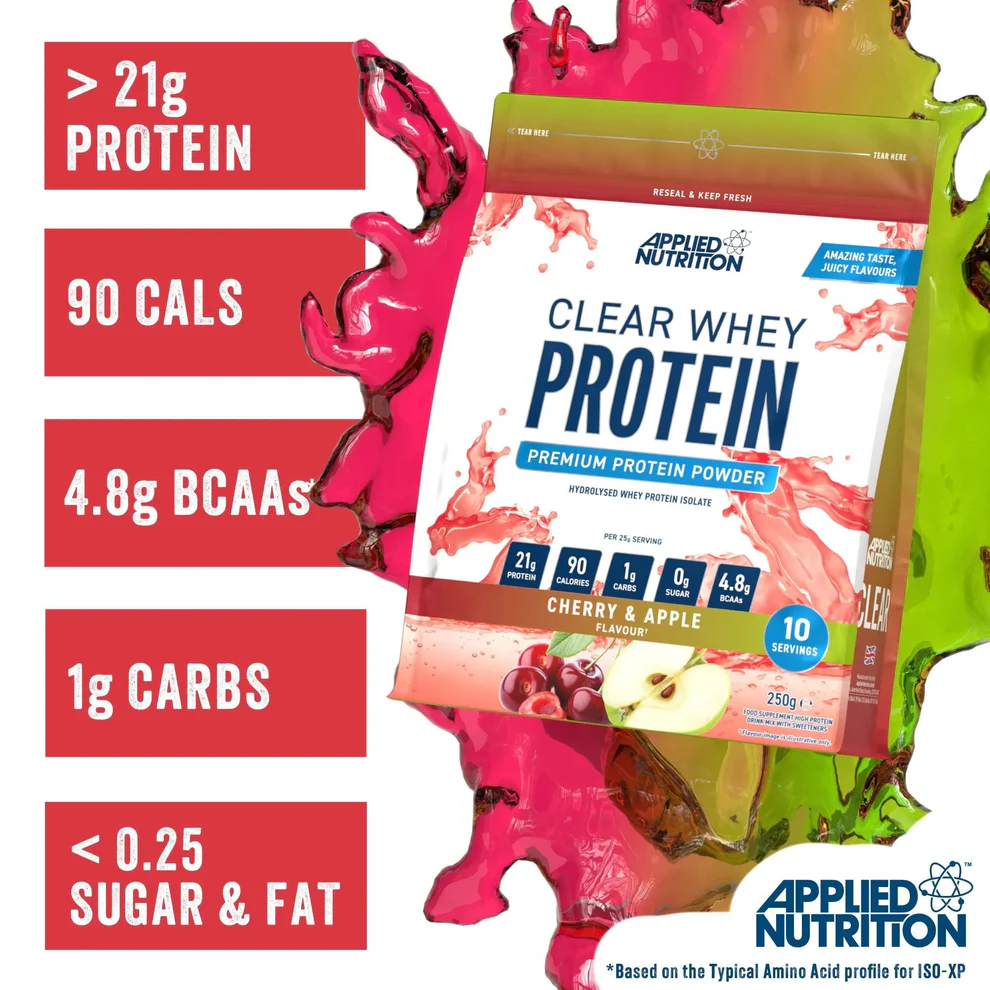 Clear Whey Protein 875g Cherry & Apple