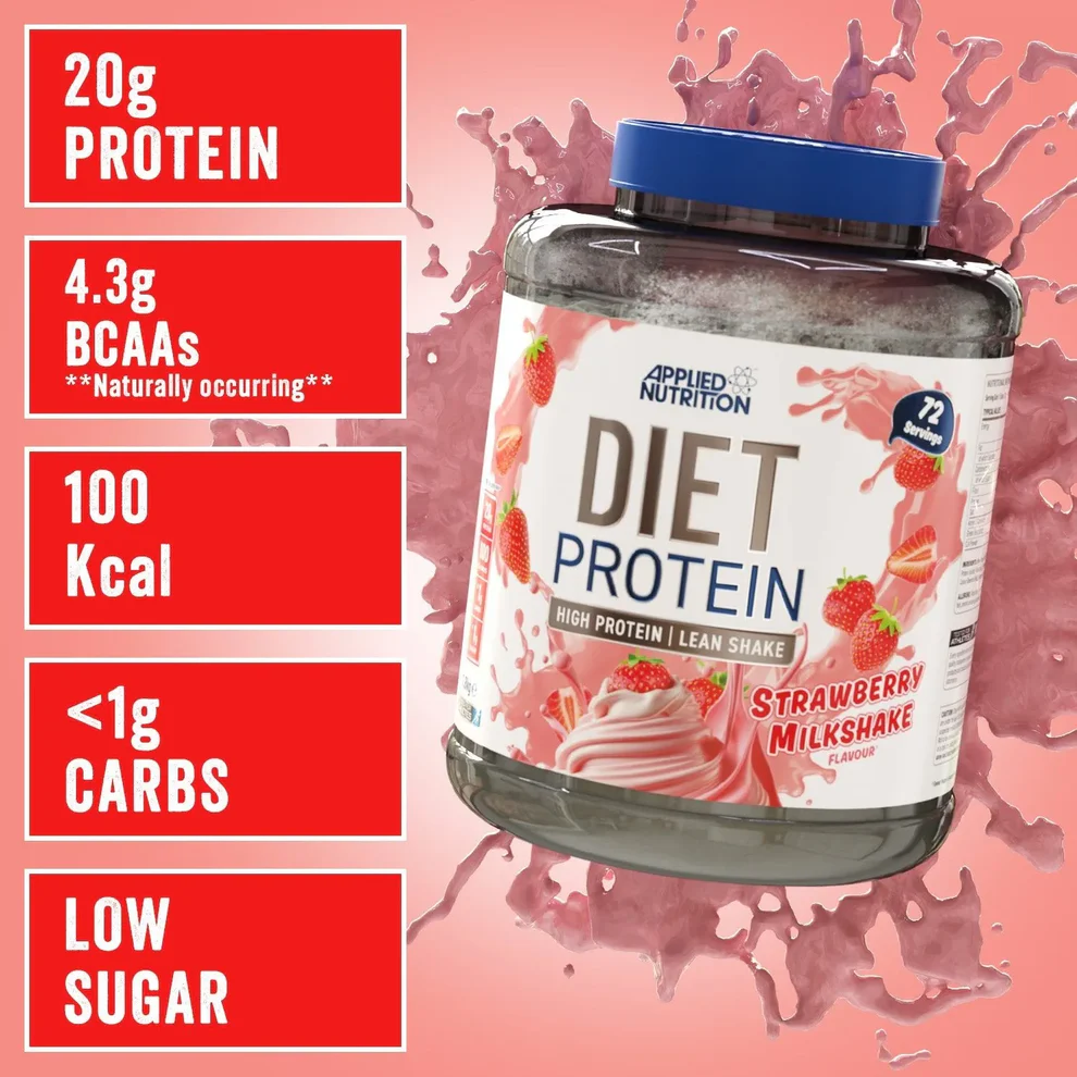 Diet Whey Protein 1,8 kg Strawberry Shake