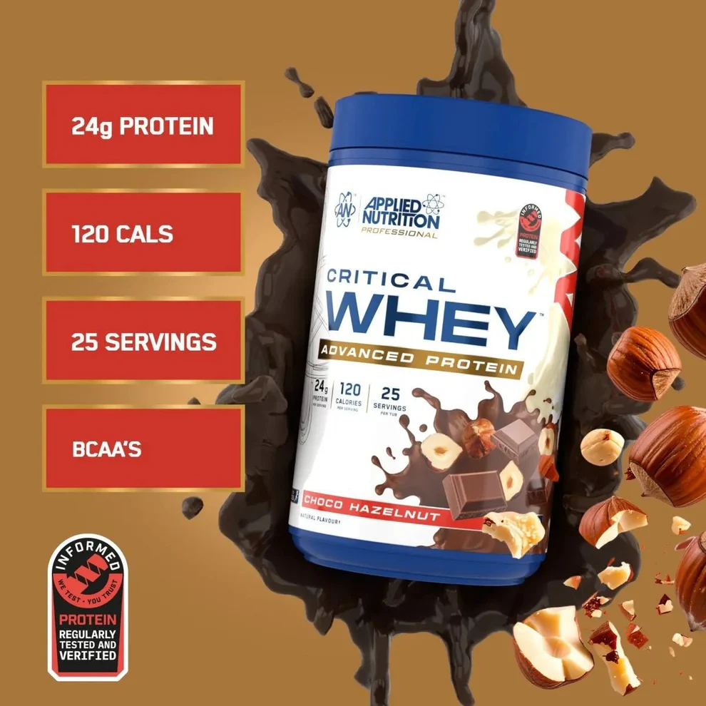 Critical Whey 825g Choco Hazelnut