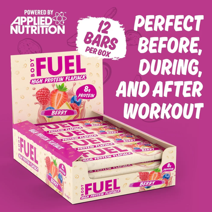 BodyFuel High Protein Flapjack 40g Berry