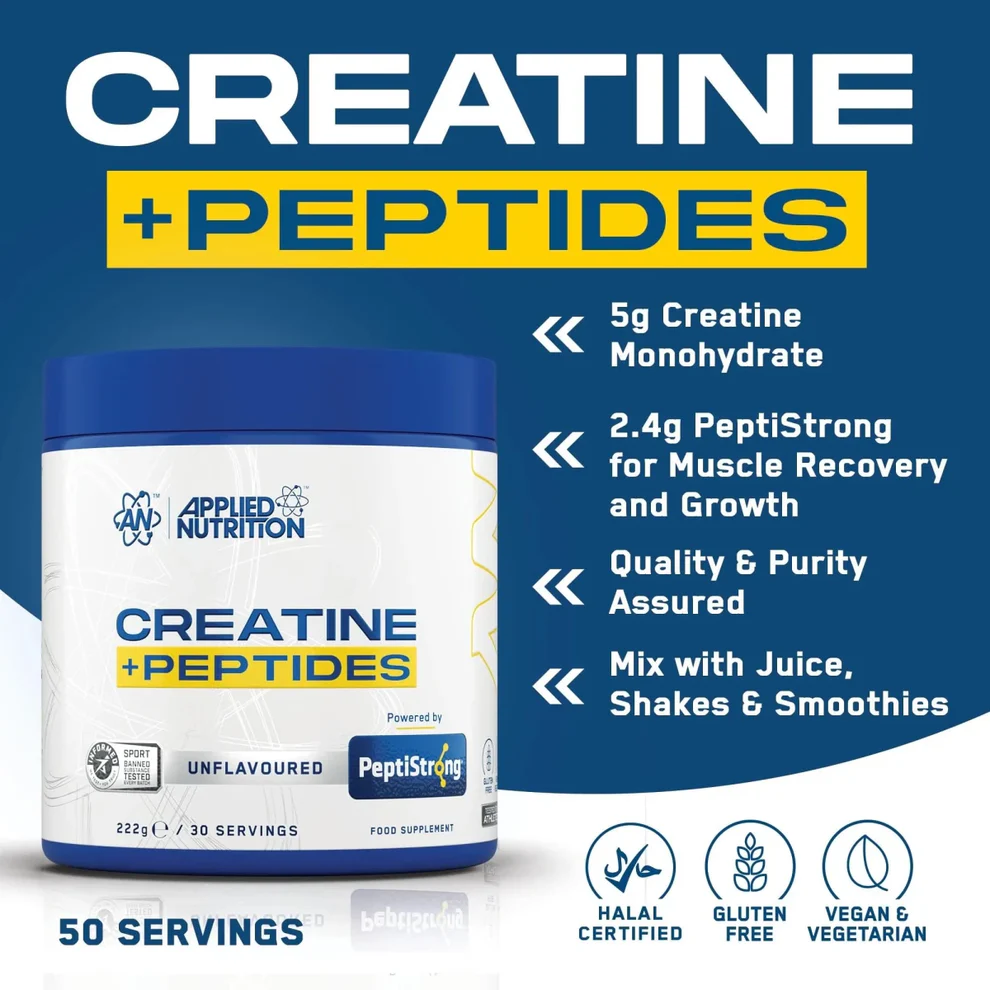 Creatine + PeptiStrong 444 g