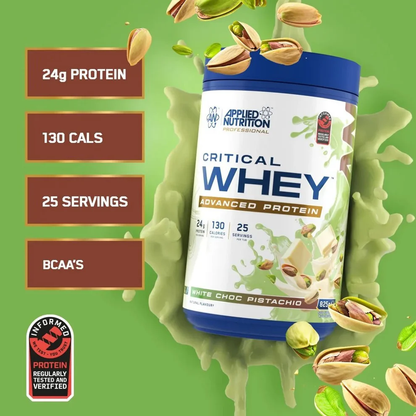 Critical Whey 825g White Chocolate Pistachio