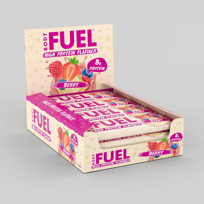 BodyFuel High Protein Flapjack 40g Berry