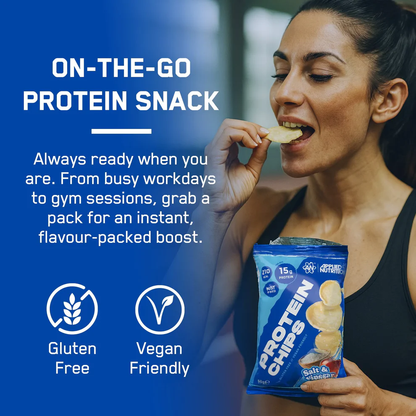 Protein Chips 50g 7-pack Salt & Vinegar