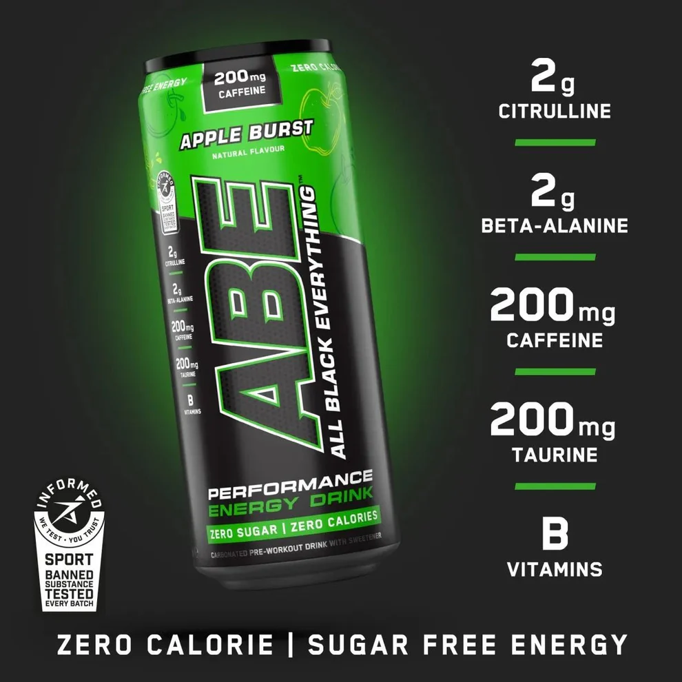 ABE Performance Can 330ml Apple & Elderflower