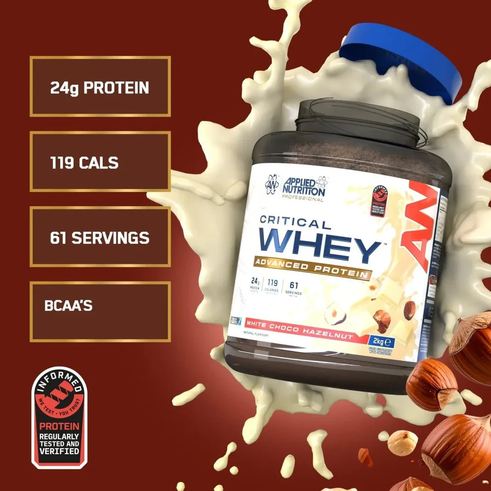 Critical Whey 2kg White Choco Hazelnut