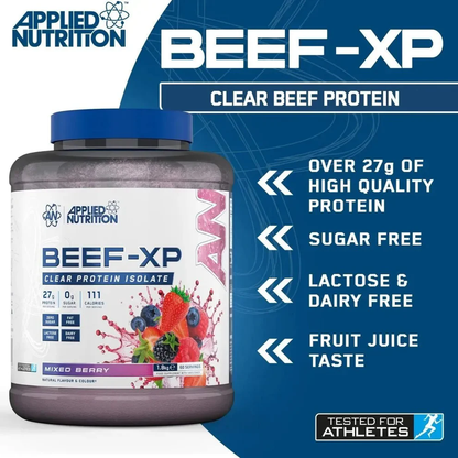 BEEF-XP Beef Protein Isolate 1,8kg Mixed Berry