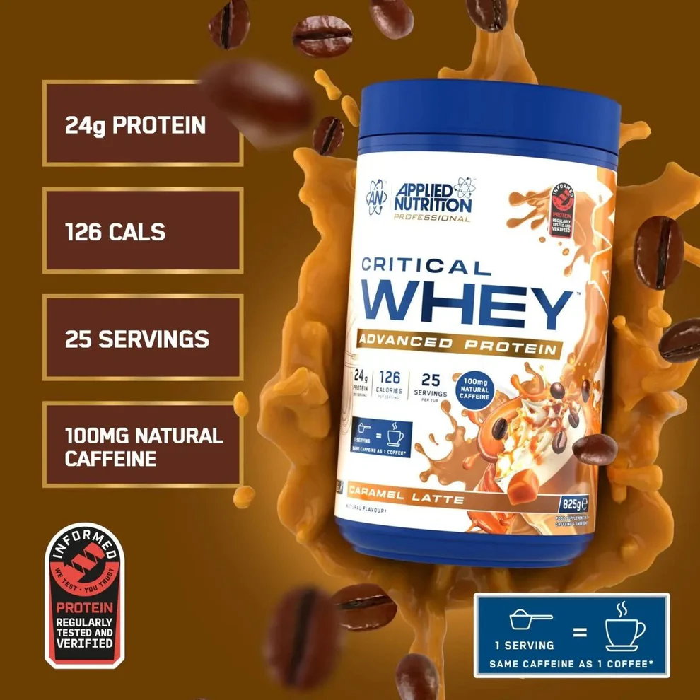 Critical Whey 825g Caramel Latte