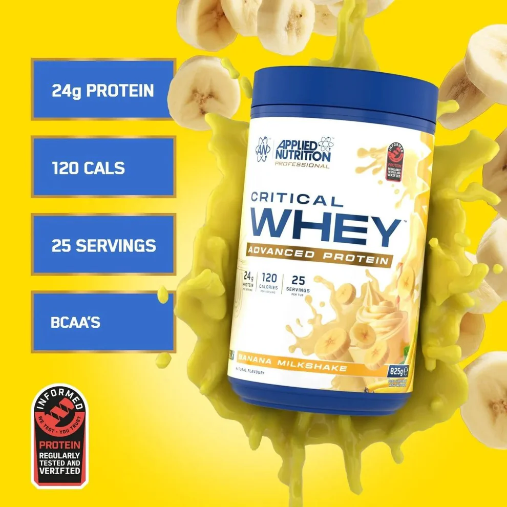 Critical Whey 825g Banana