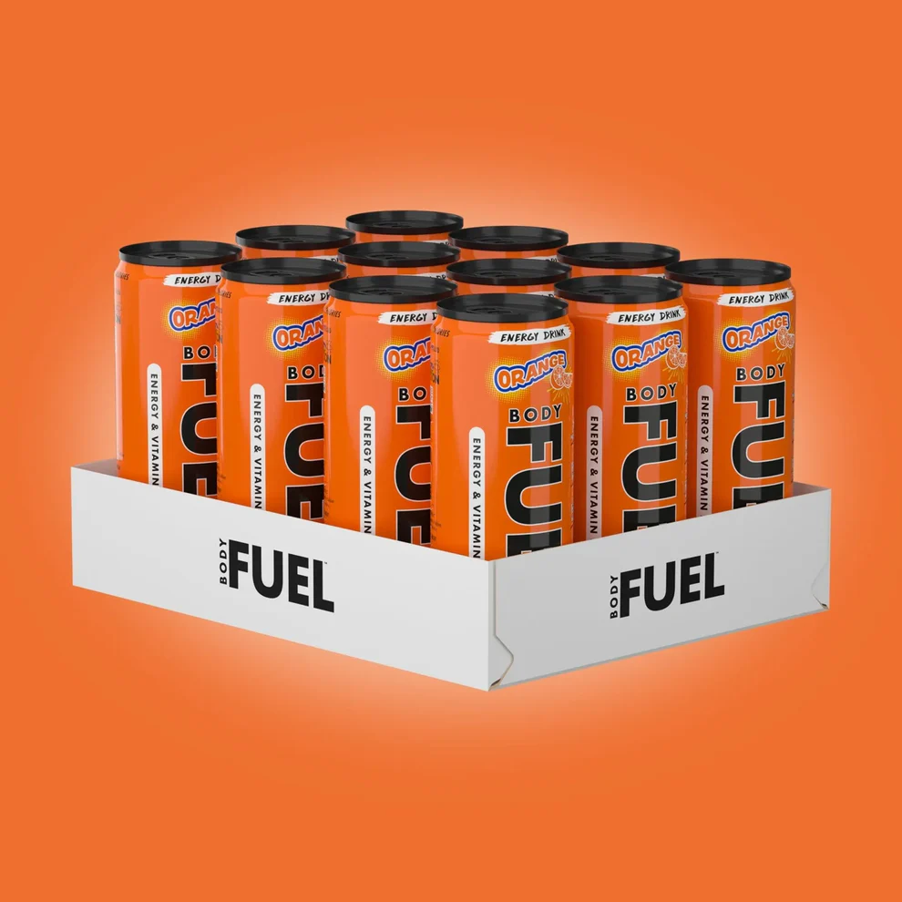 BodyFuel Energy Can 330ml Orange