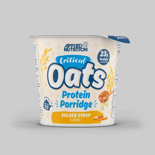 Critical Oats 60g Sachet Golden Syrup