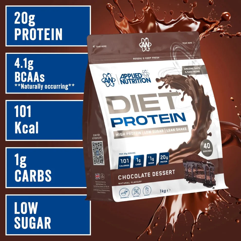 Diet Whey Protein 1 kg Chocolate Dessert