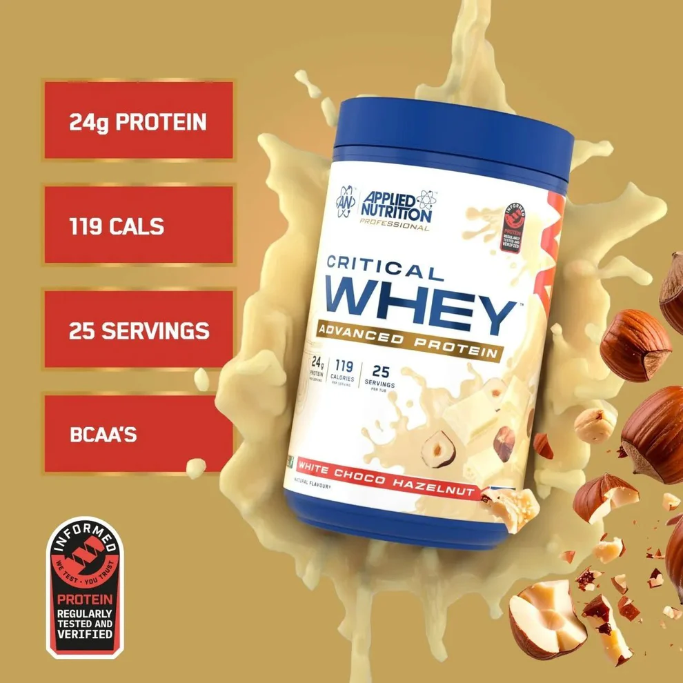 Critical Whey 825g White Choco Hazelnut