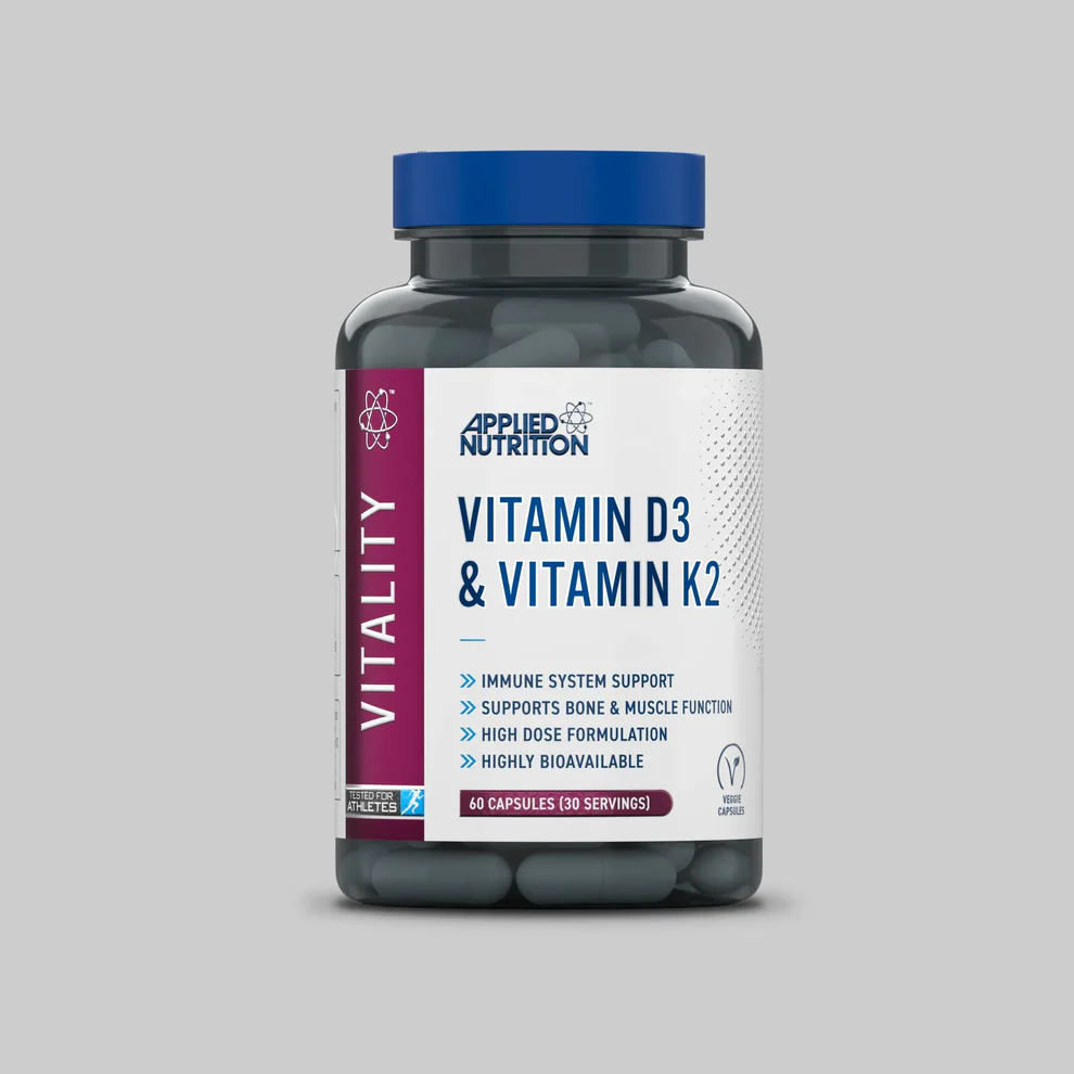 D3 4000IU + K2 High-Strength Vitality - 60 V-caps