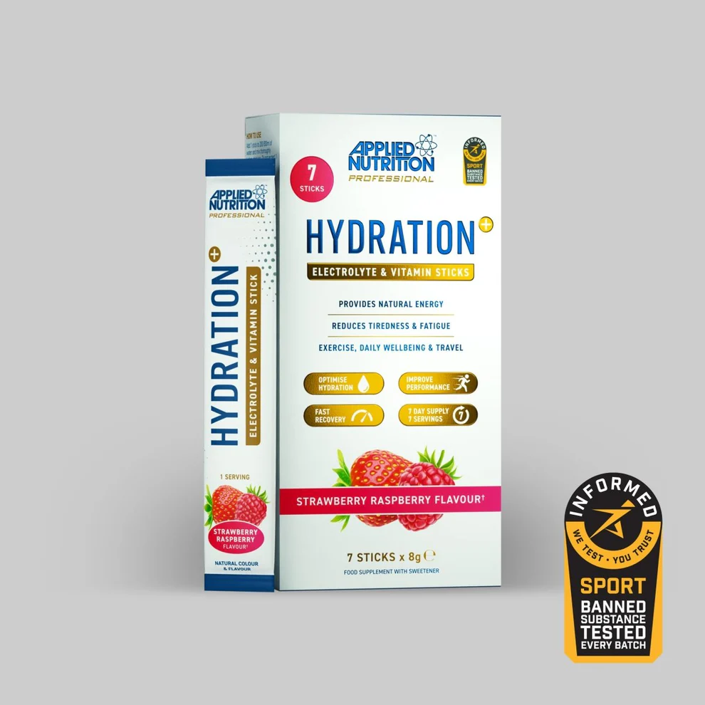 Hydration+ Stick Pack 8g x7 Strawberry Raspberry