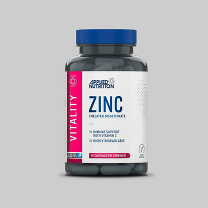 Zinc Bisglycinate + Vit C Vitality - 90 V-caps