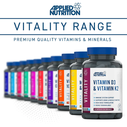 D3 4000IU + K2 High-Strength Vitality - 60 V-caps