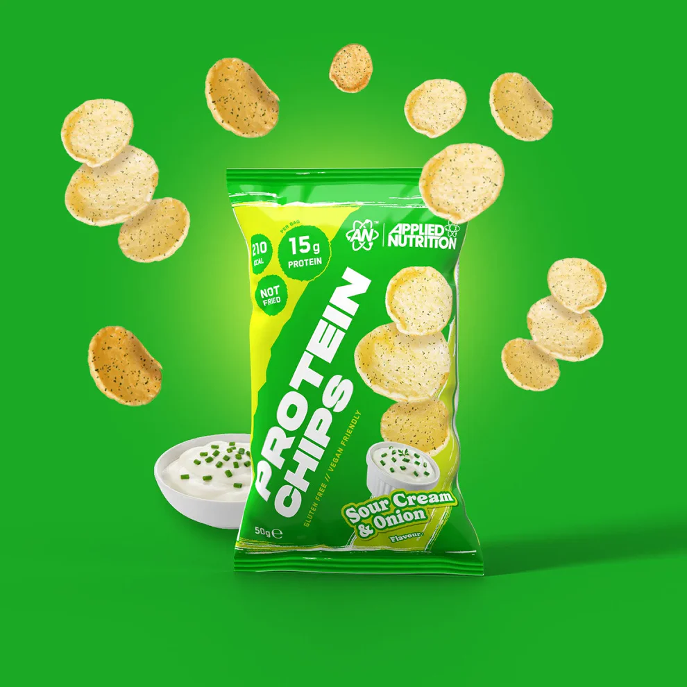 Protein Chips 50g 7-pack Sour Cream & Chive