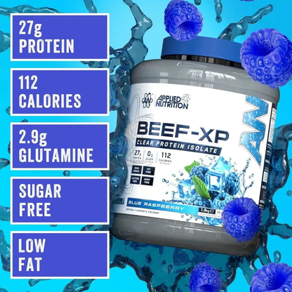 BEEF-XP Beef Protein Isolate 1,8kg Blue Raspberry
