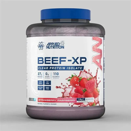 BEEF-XP Beef Protein Isolate 1,8kg Strawberry & Raspberry