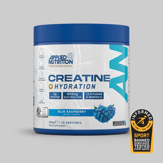 Creatine + Hydration 360 g Blue Raspberry
