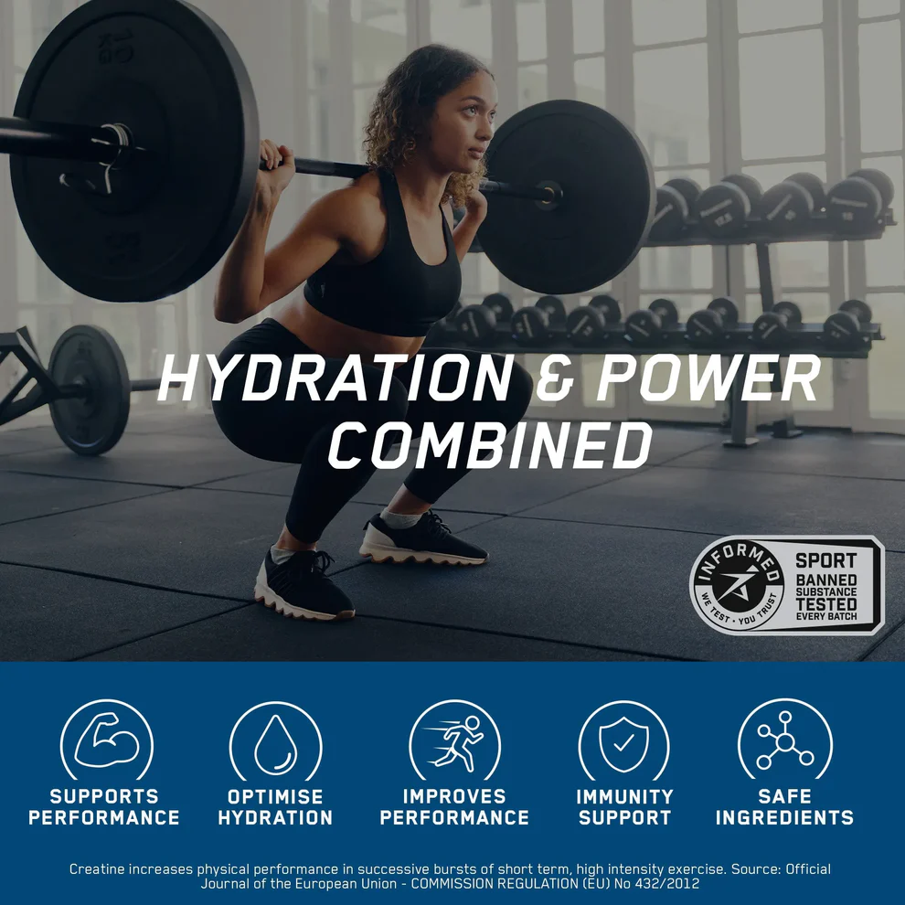 Creatine + Hydration 330 g Unflavoured