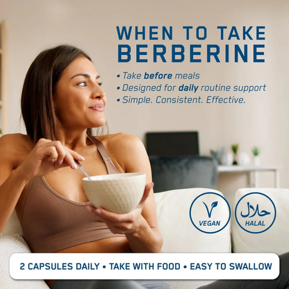Berberine 1000mg - 60 V-caps