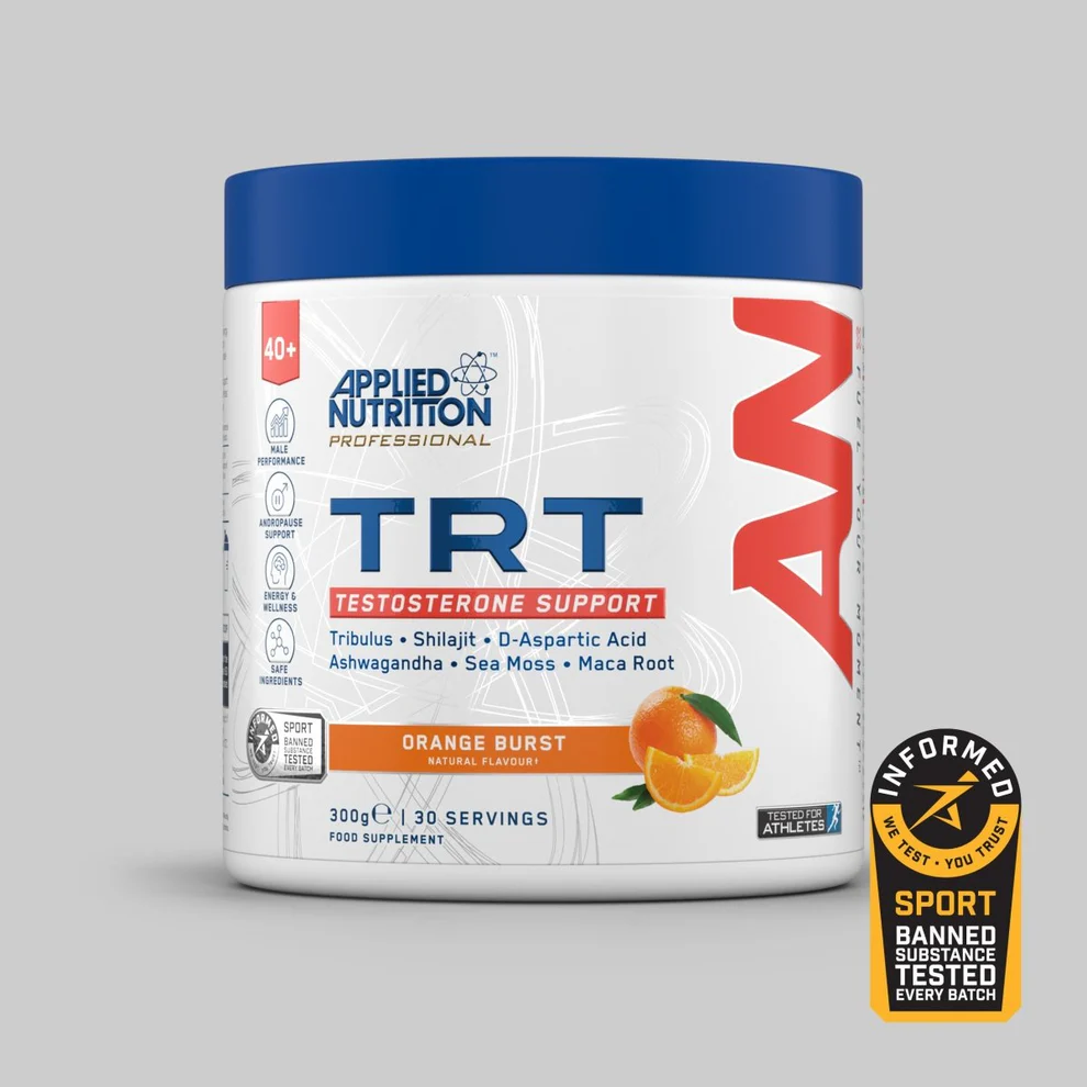 TRT Testosterone Support Orange Burst