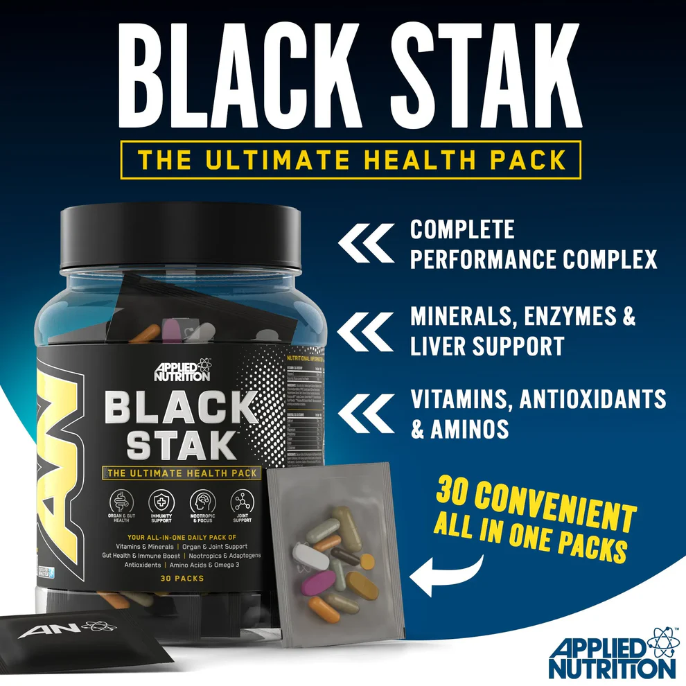 Black Stack Ultimate Health Pack - 30 dag-zakjes