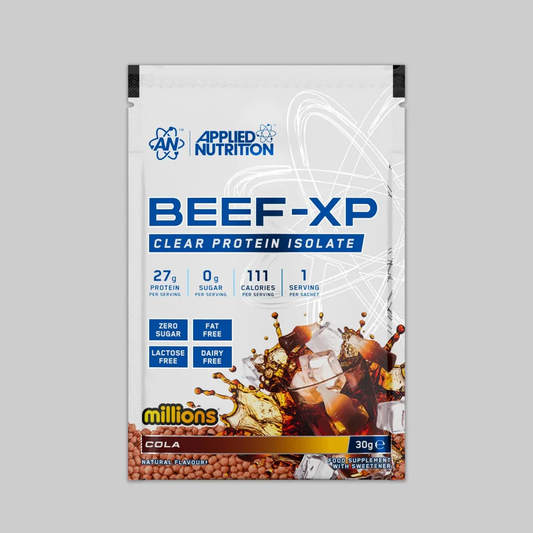Beef-XP Clear Beef Protein Isolate Sample Sachet 30g Cola Millions