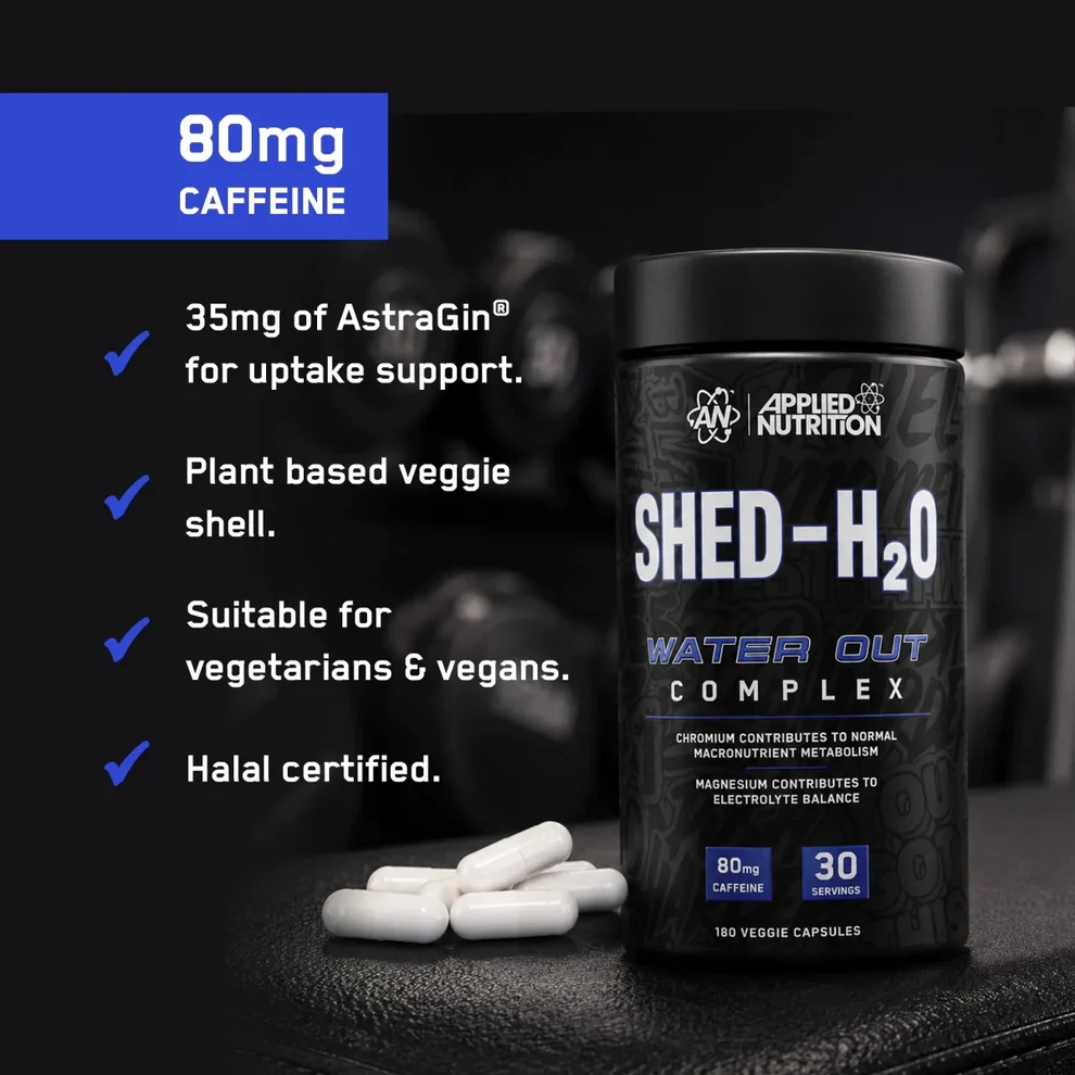 Shed H2O Water Out Complex - 180 V-caps