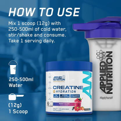 Creatine + Hydration 330 g Unflavoured