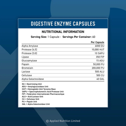 Digestive Enzyme - 60 V-caps