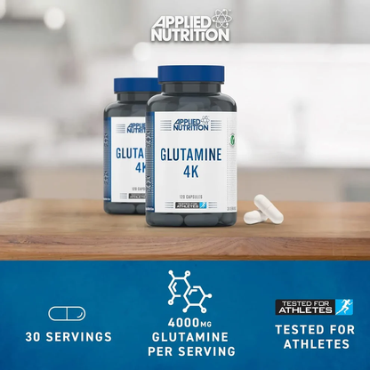 Glutamine 4K - 120 V-caps