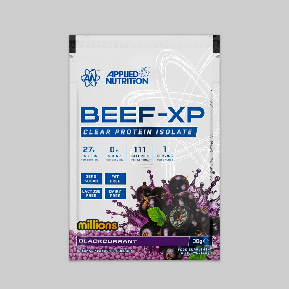 Beef-XP Clear Beef Protein Isolate Sample Sachet 30g Blackcurrant Millions