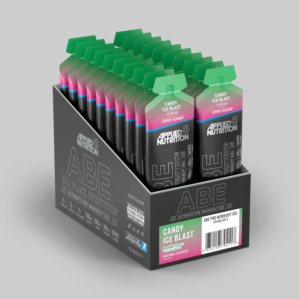 ABE Pre-Workout Gel 60g Candy Ice Blast (Breathe Easy)