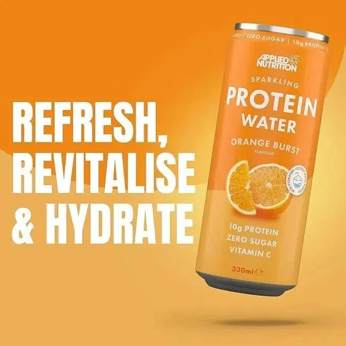 Sparkling Protein Water 330ml Orange Burst