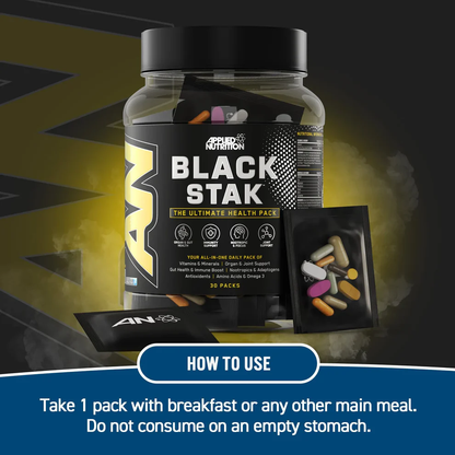 Black Stack Ultimate Health Pack - 30 dag-zakjes